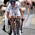 Andy Schleck w�hrend der 20. Etappe des Giro d'Italia 2007